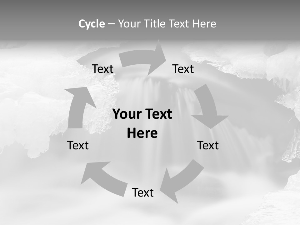 Tourism Wallpaper Natural PowerPoint Template