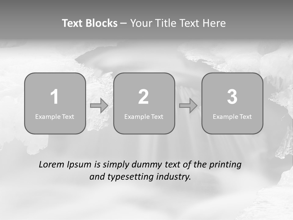 Tourism Wallpaper Natural PowerPoint Template
