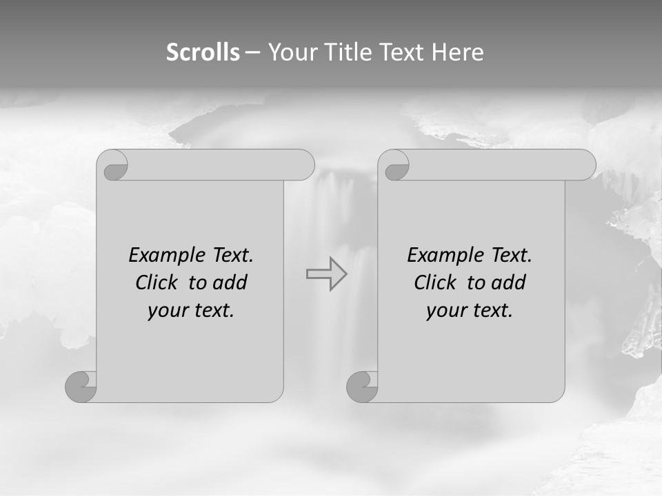 Tourism Wallpaper Natural PowerPoint Template