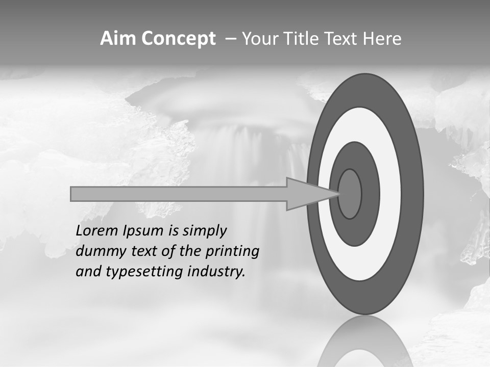 Tourism Wallpaper Natural PowerPoint Template