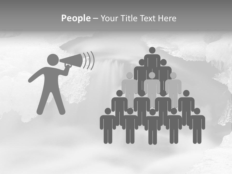 Tourism Wallpaper Natural PowerPoint Template