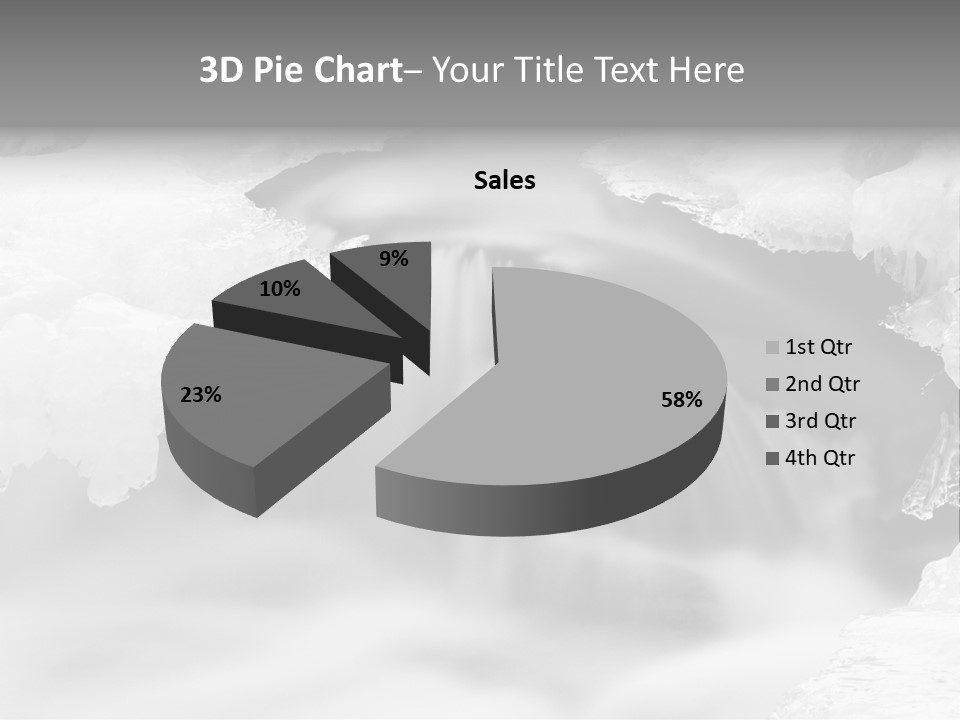 Tourism Wallpaper Natural PowerPoint Template