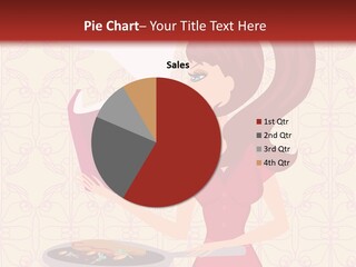 Cake Kitchen Dress PowerPoint Template