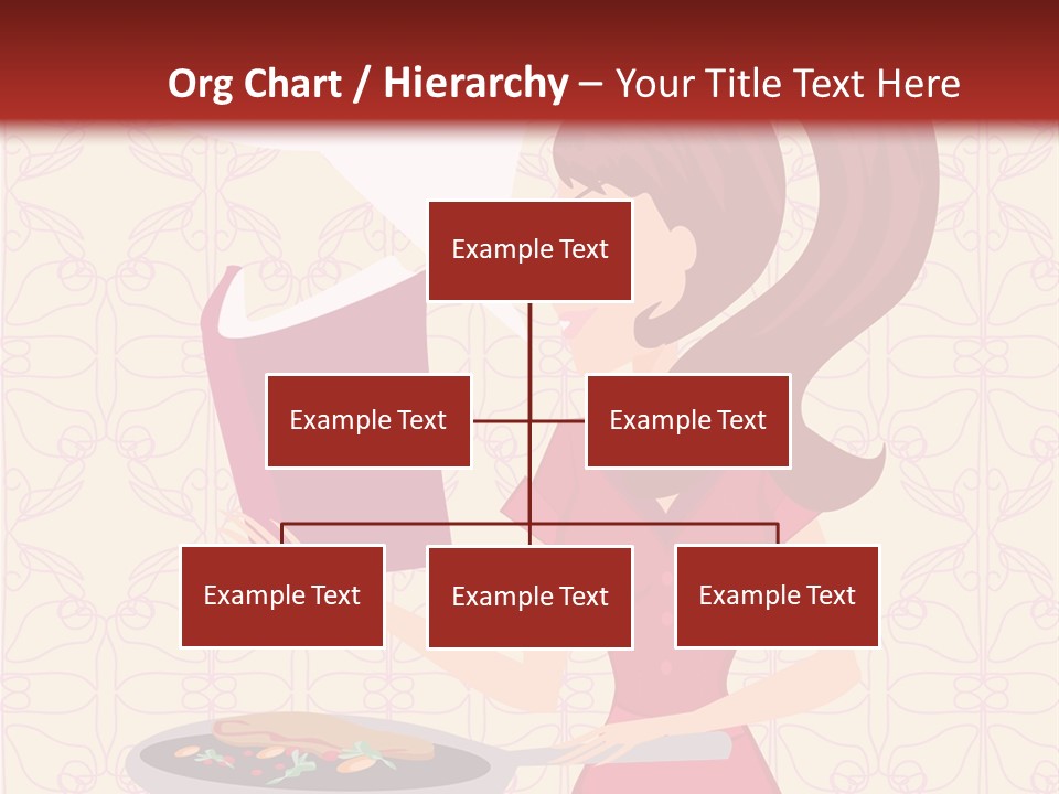 Cake Kitchen Dress PowerPoint Template