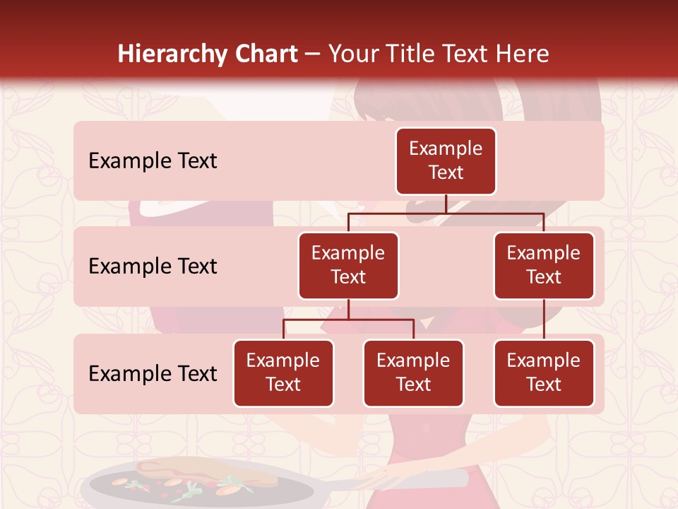 Cake Kitchen Dress PowerPoint Template