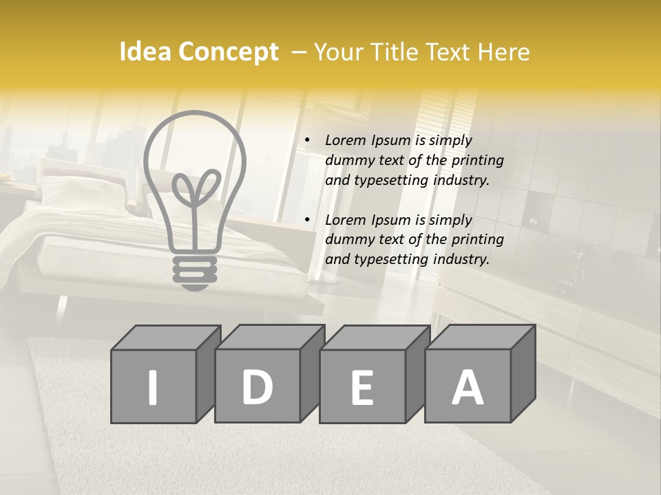Architecture Retail Urban PowerPoint Template