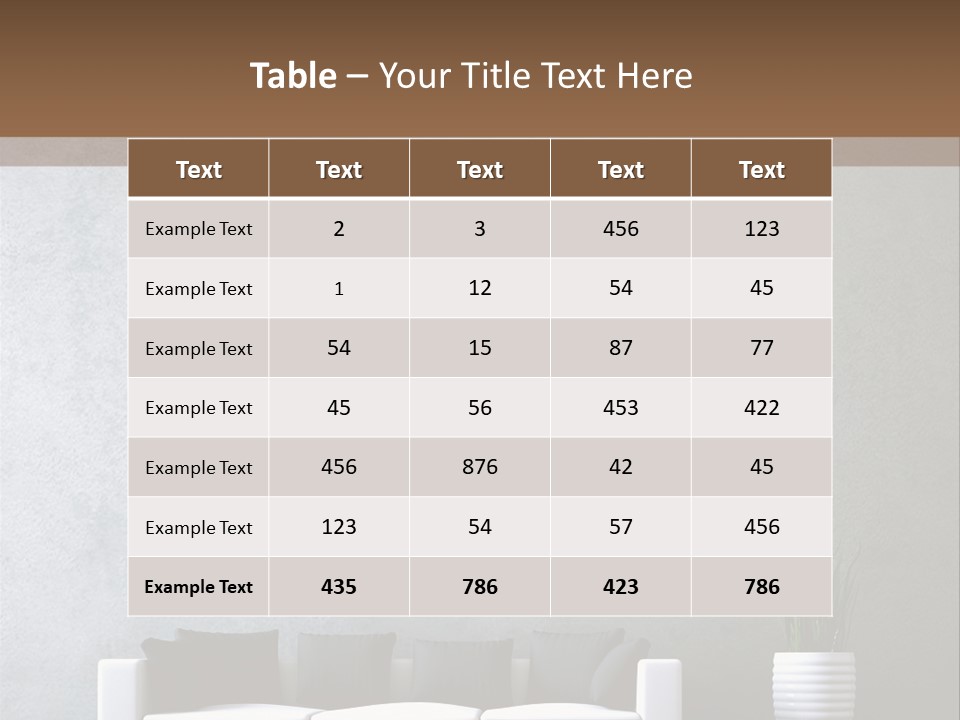 Leuchten Modern Betonwand PowerPoint Template