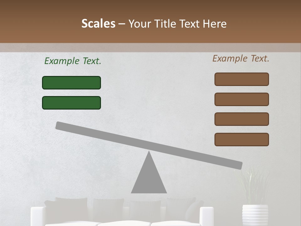 Leuchten Modern Betonwand PowerPoint Template