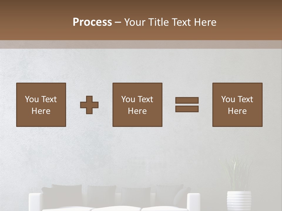 Leuchten Modern Betonwand PowerPoint Template