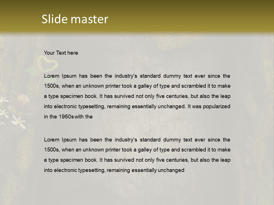 Background Day Landscape PowerPoint Template