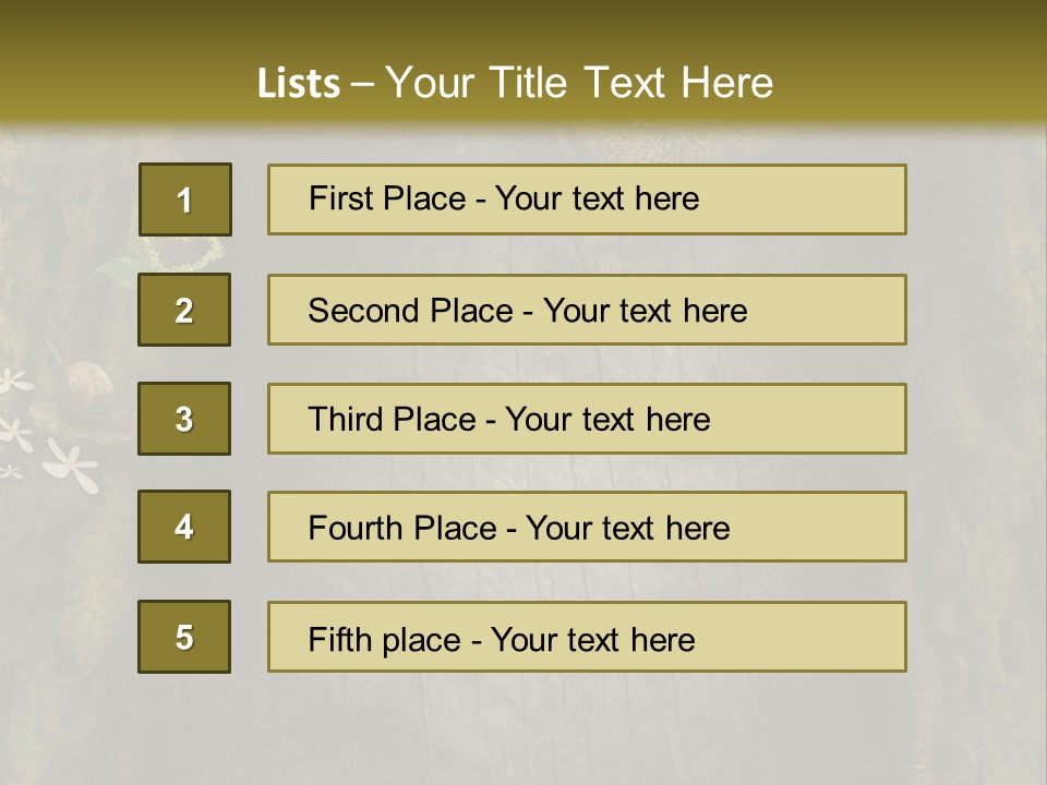 Background Day Landscape PowerPoint Template