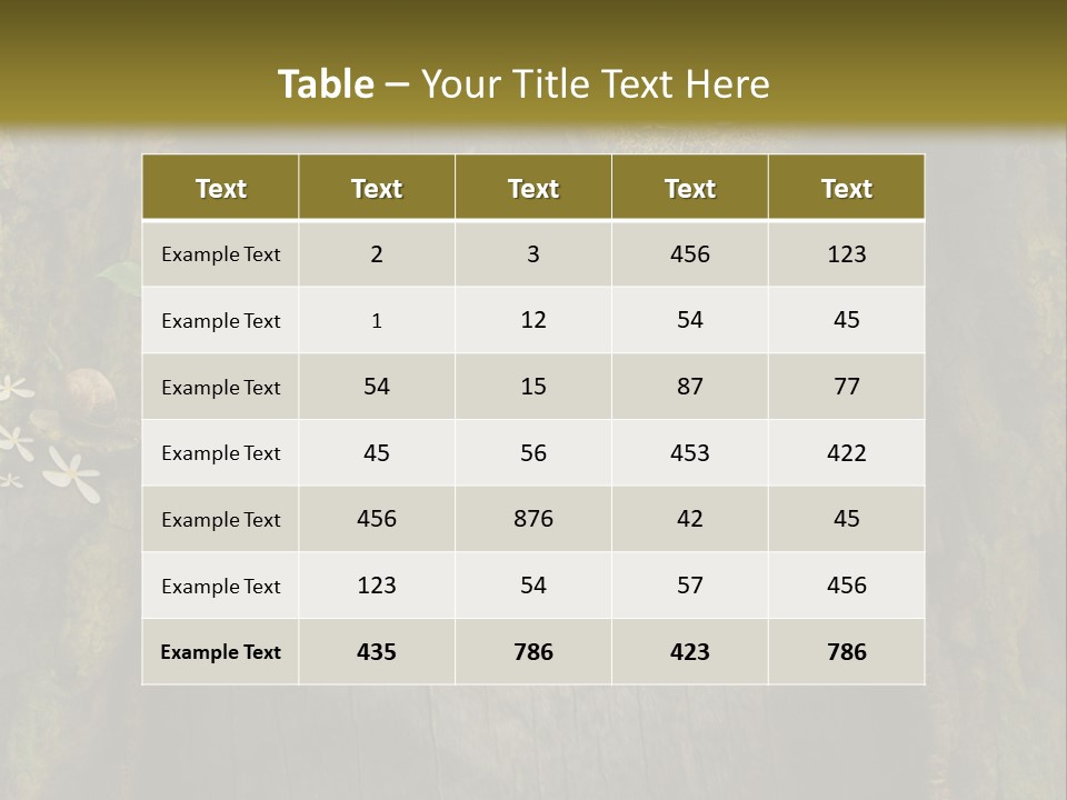 Background Day Landscape PowerPoint Template