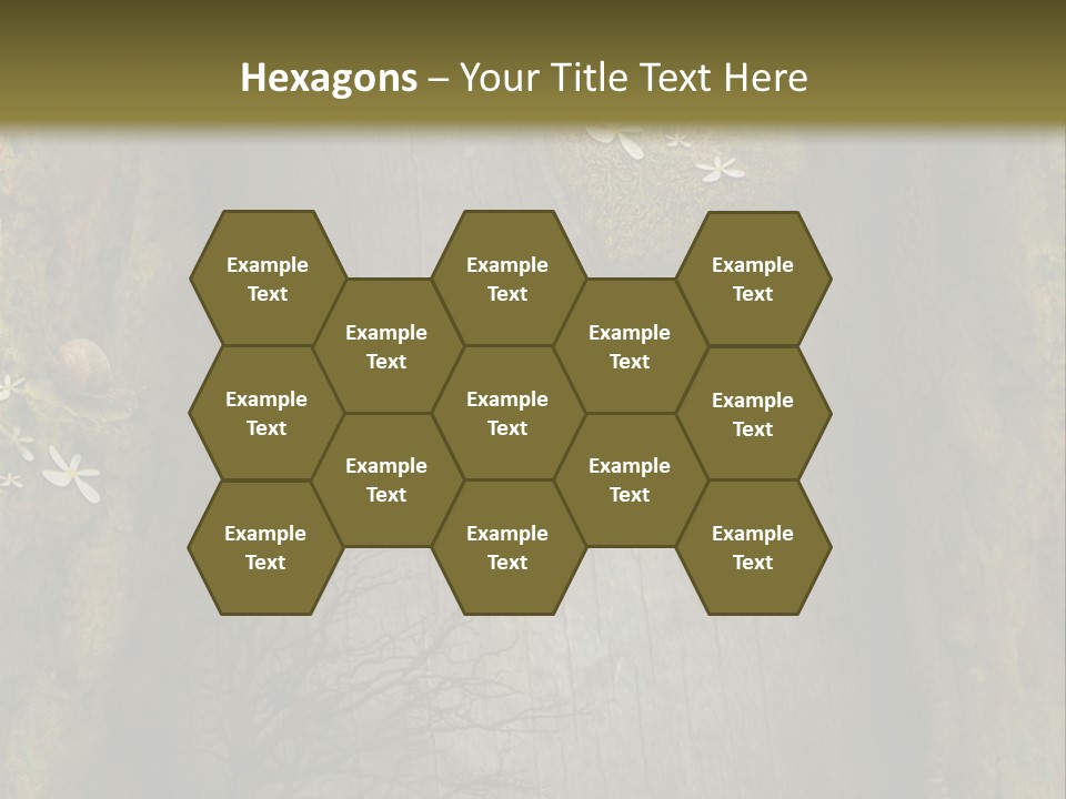 Gift Texture Snail PowerPoint Template