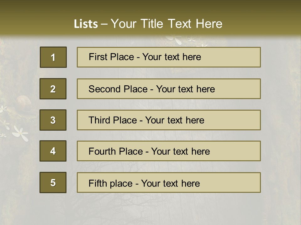 Gift Texture Snail PowerPoint Template