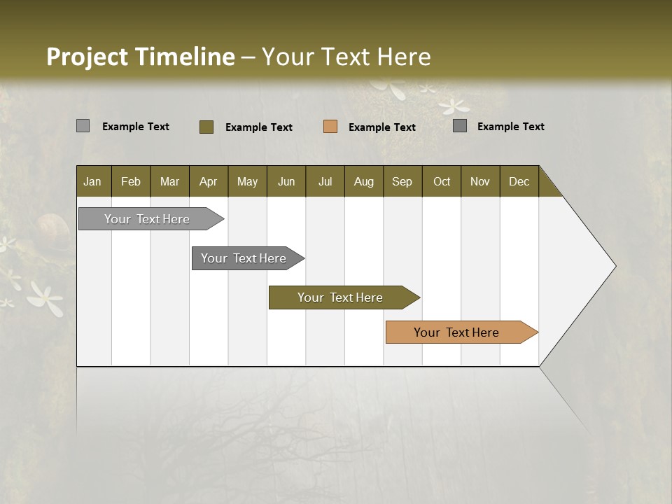 Gift Texture Snail PowerPoint Template