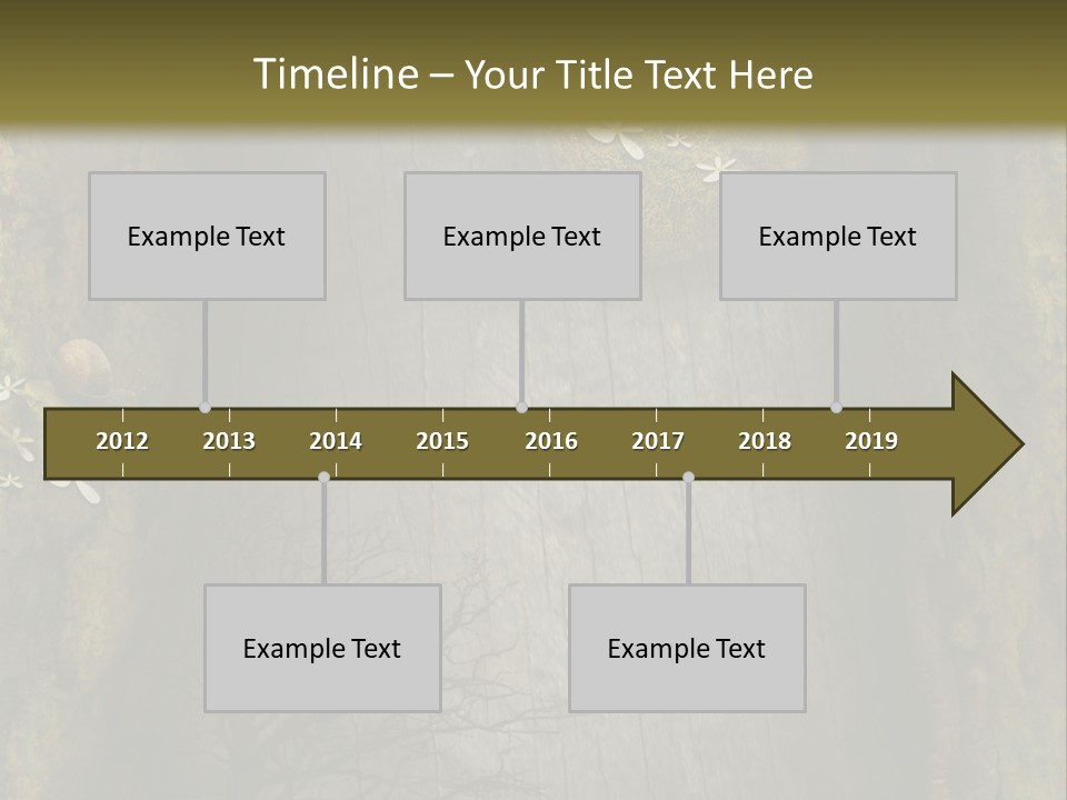 Gift Texture Snail PowerPoint Template