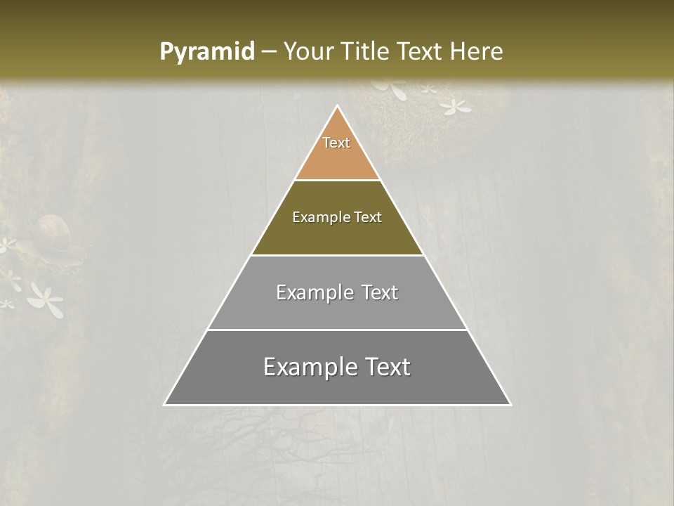 Gift Texture Snail PowerPoint Template