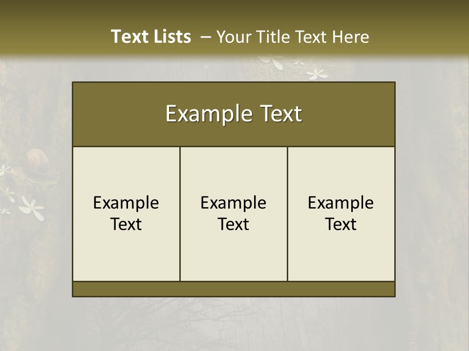 Gift Texture Snail PowerPoint Template