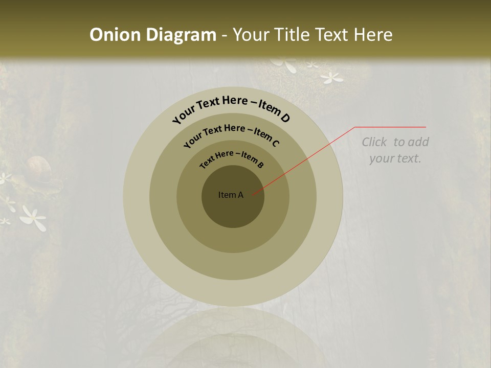 Gift Texture Snail PowerPoint Template