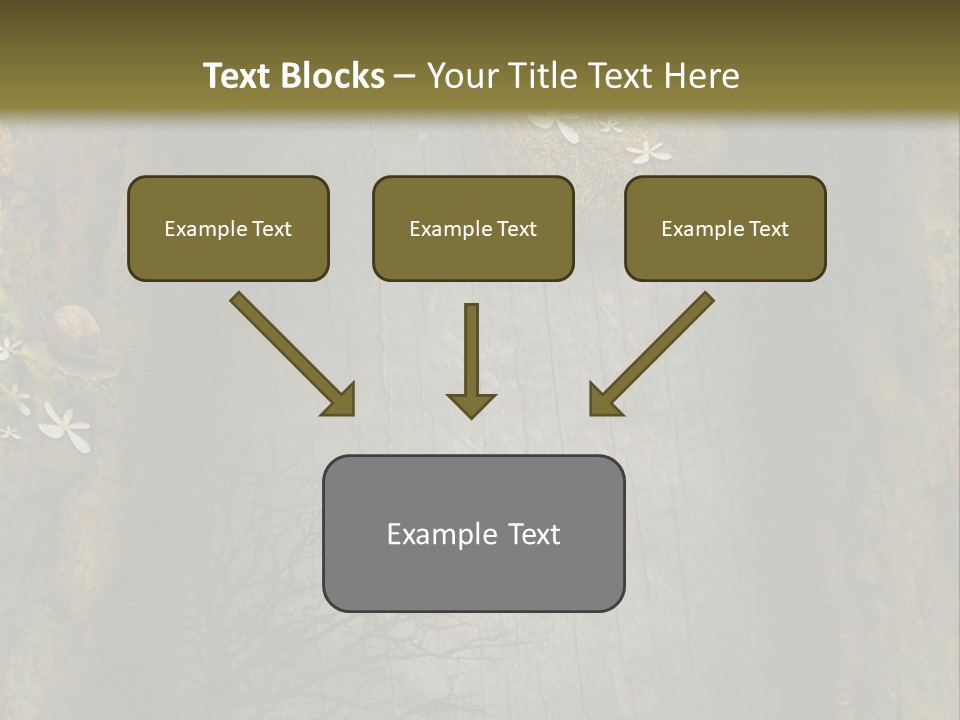 Gift Texture Snail PowerPoint Template