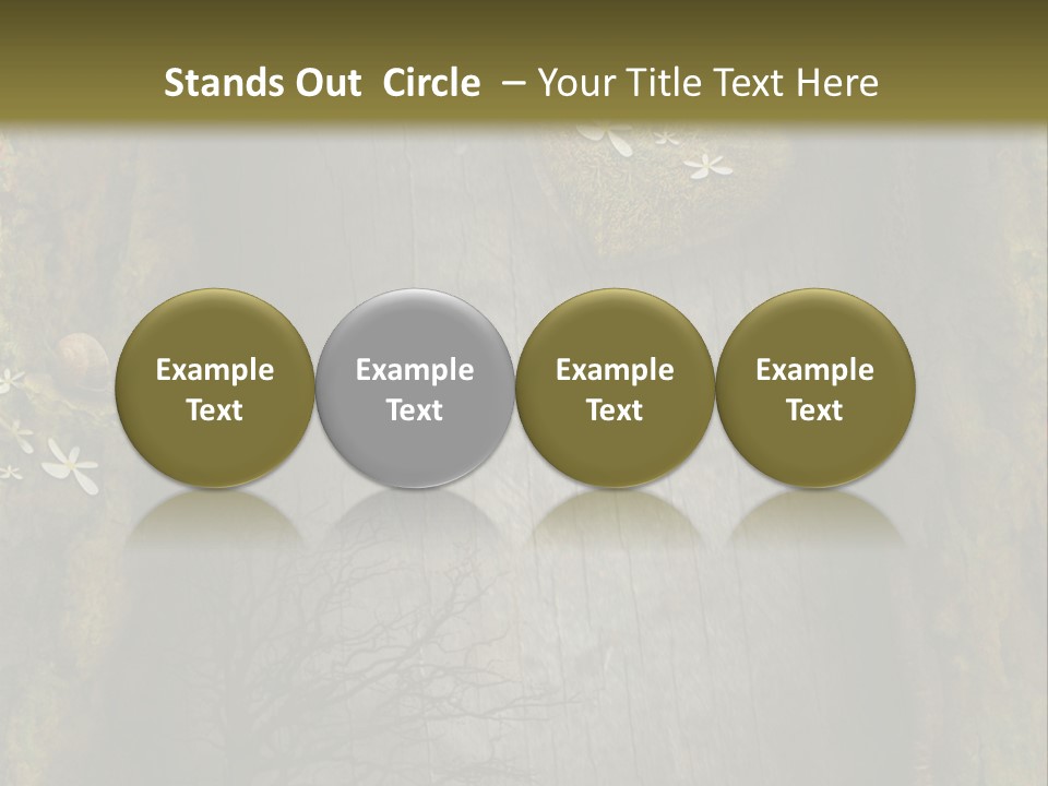 Gift Texture Snail PowerPoint Template