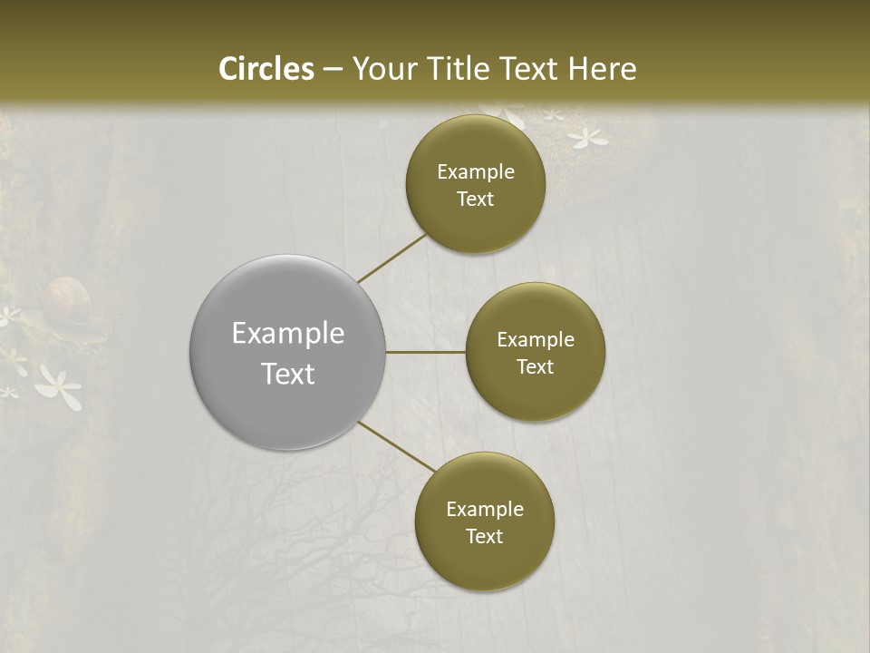 Gift Texture Snail PowerPoint Template