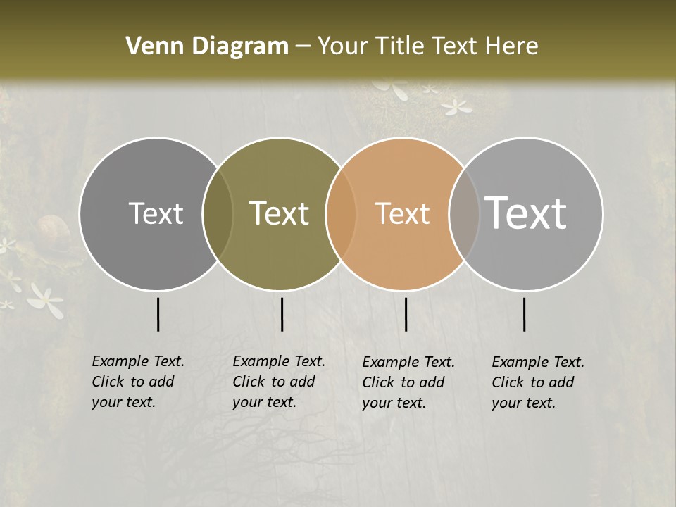 Gift Texture Snail PowerPoint Template