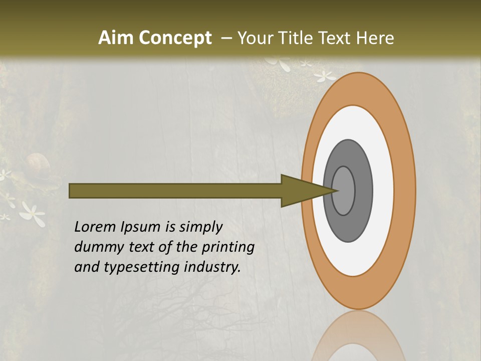 Gift Texture Snail PowerPoint Template