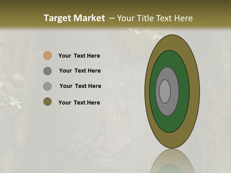 Gift Texture Snail PowerPoint Template