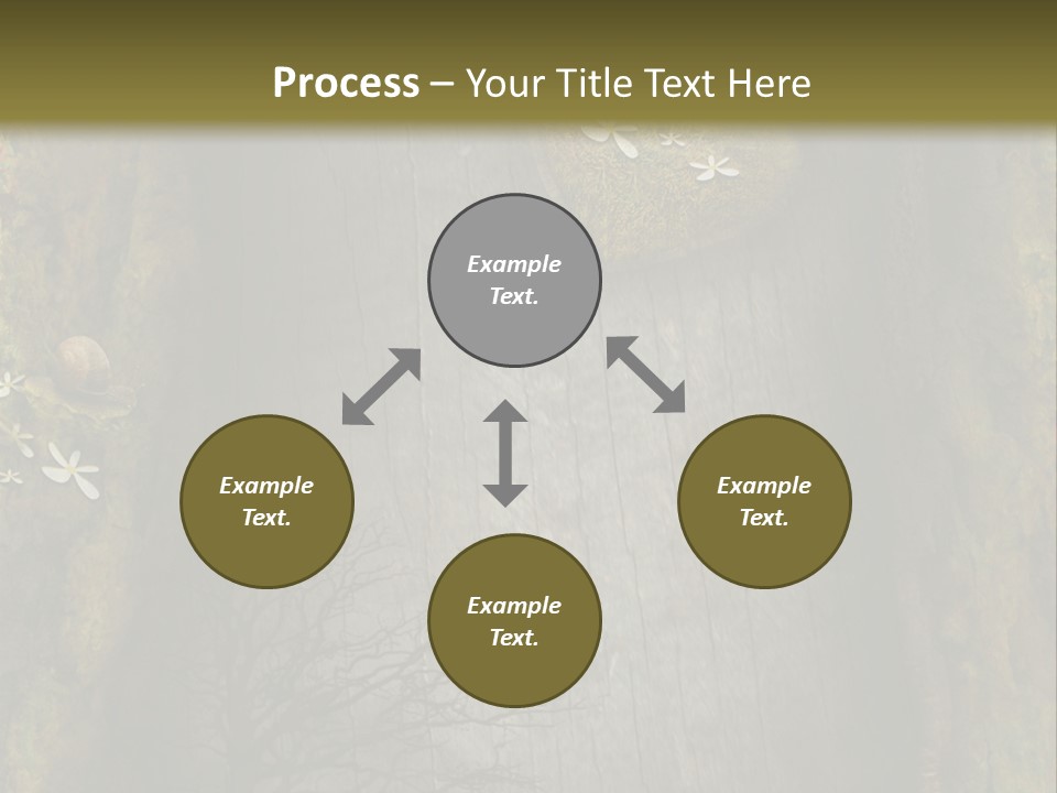 Gift Texture Snail PowerPoint Template