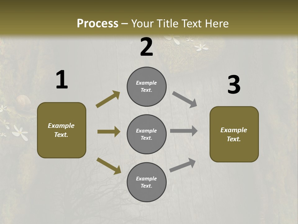 Gift Texture Snail PowerPoint Template