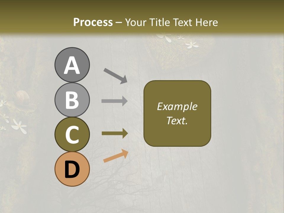 Gift Texture Snail PowerPoint Template