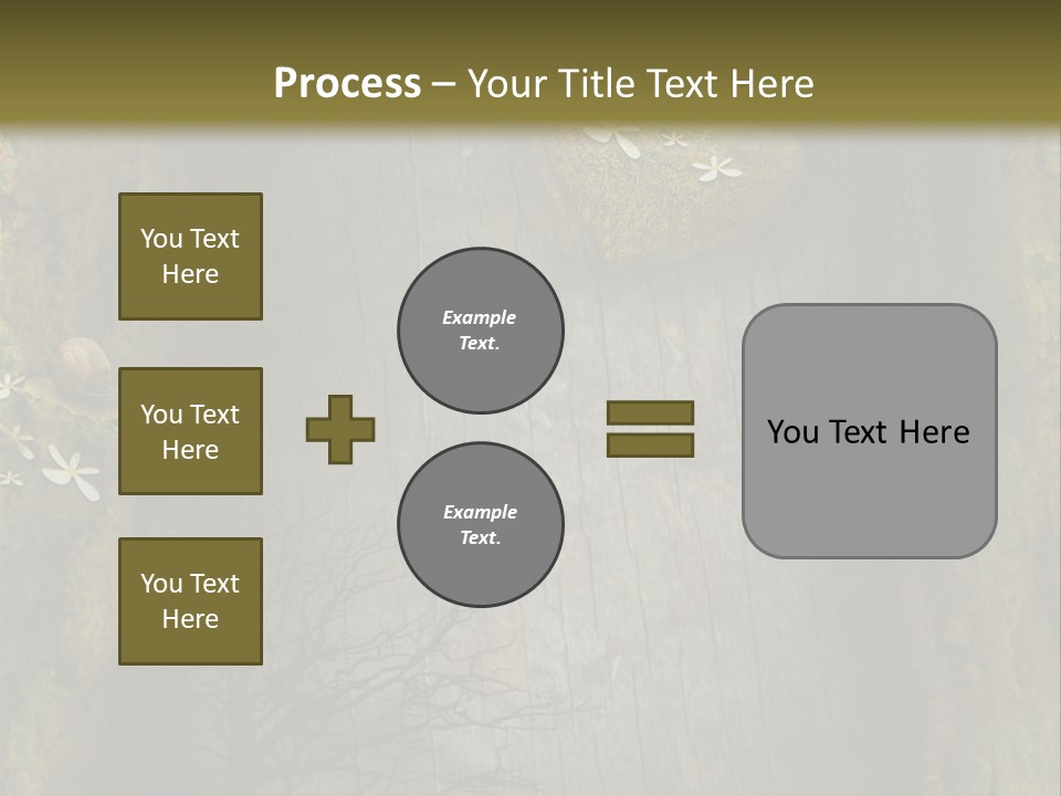 Gift Texture Snail PowerPoint Template