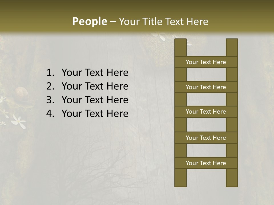 Gift Texture Snail PowerPoint Template