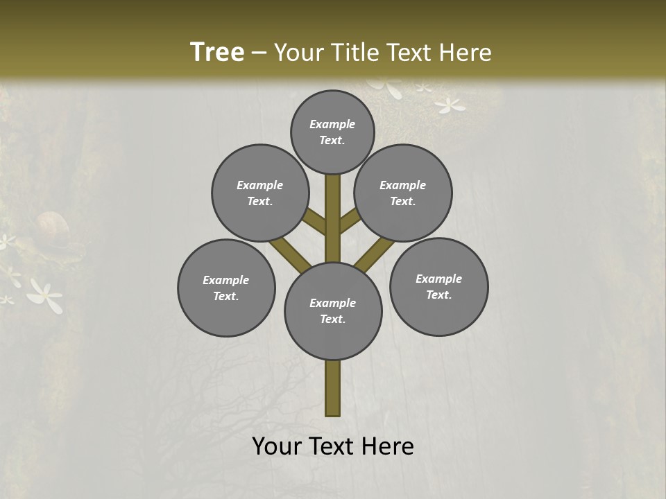 Gift Texture Snail PowerPoint Template