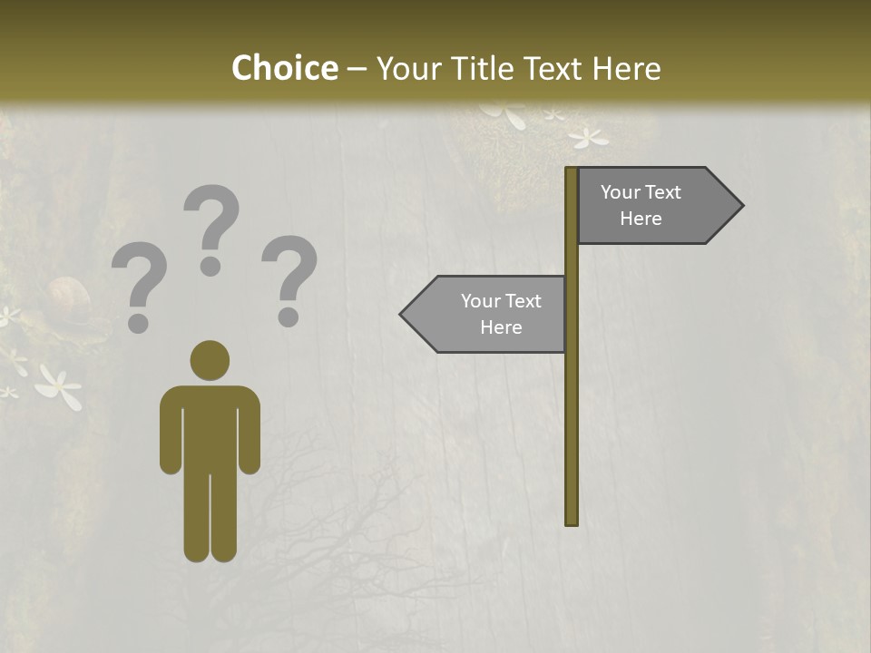 Gift Texture Snail PowerPoint Template