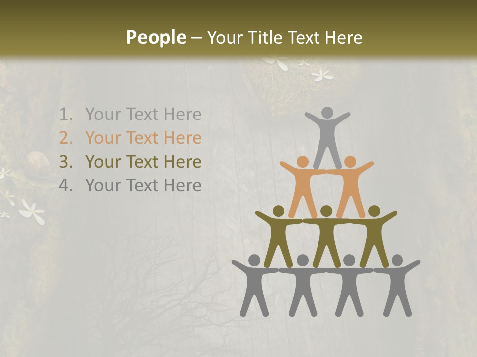 Gift Texture Snail PowerPoint Template