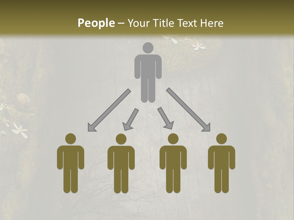 Gift Texture Snail PowerPoint Template