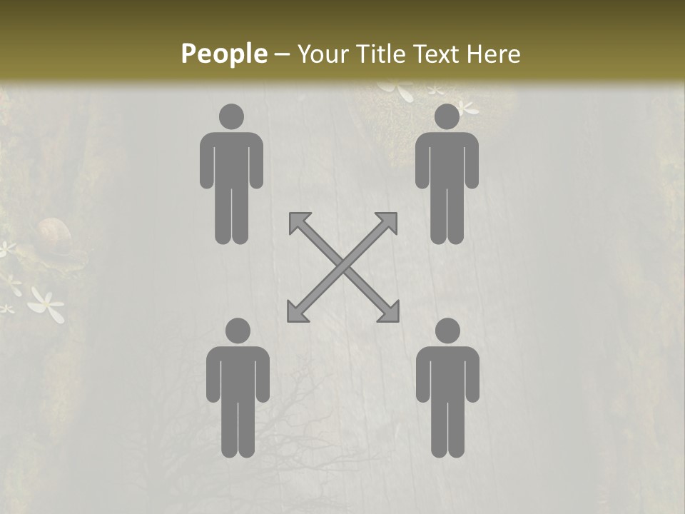 Gift Texture Snail PowerPoint Template