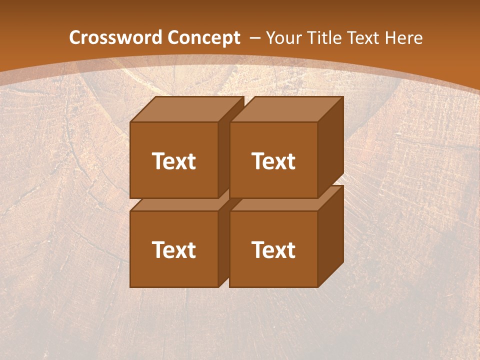 Wooden Shade Valentine PowerPoint Template