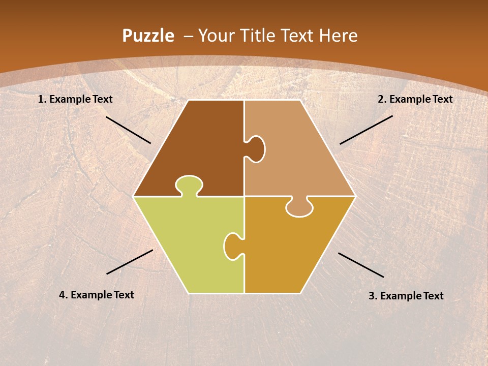 Wooden Shade Valentine PowerPoint Template