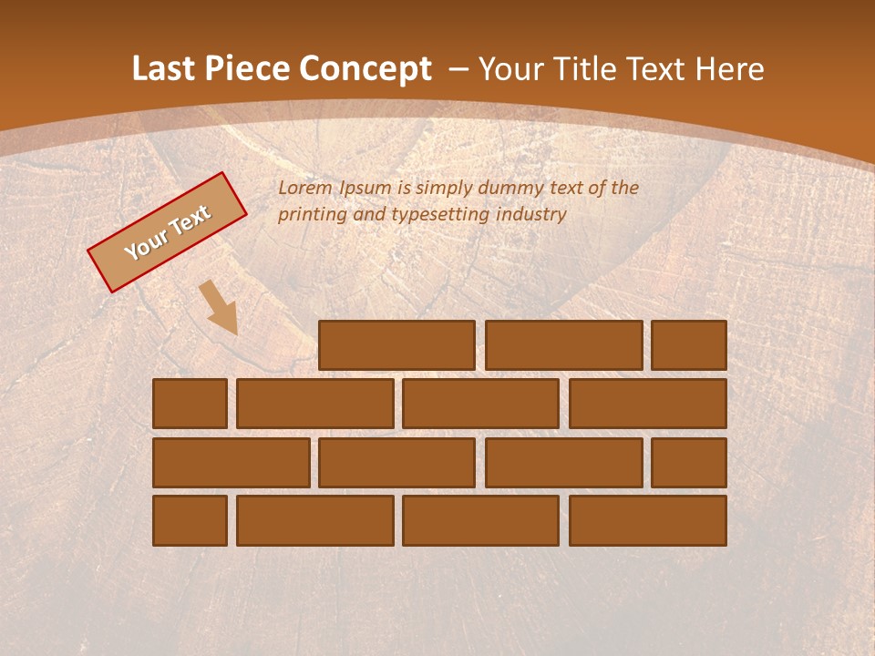 Wooden Shade Valentine PowerPoint Template