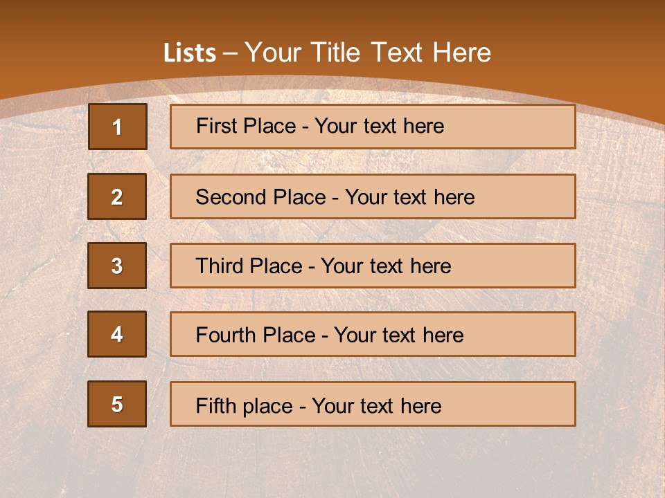 Wooden Shade Valentine PowerPoint Template