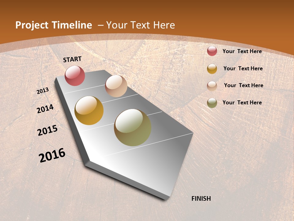 Wooden Shade Valentine PowerPoint Template