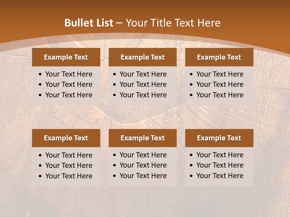 Wooden Shade Valentine PowerPoint Template