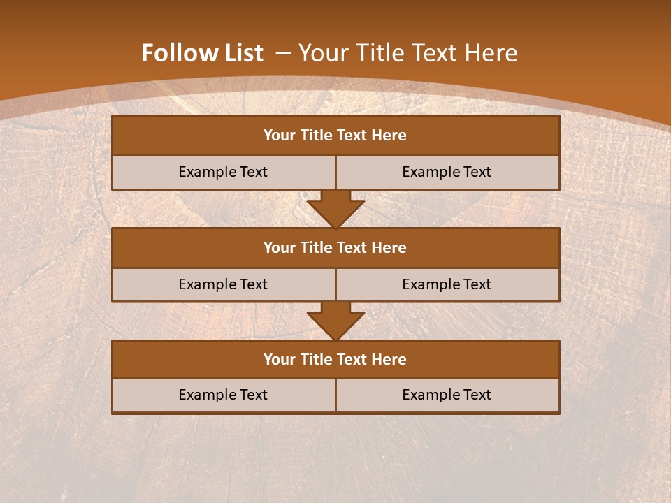 Wooden Shade Valentine PowerPoint Template