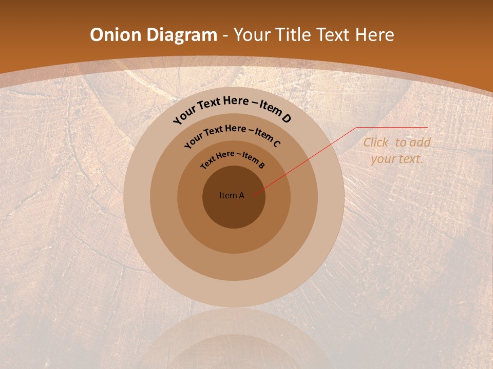 Wooden Shade Valentine PowerPoint Template