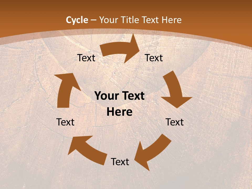 Wooden Shade Valentine PowerPoint Template