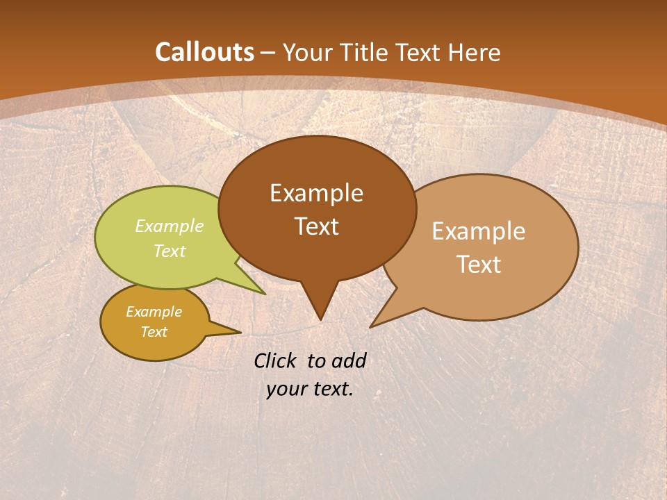 Wooden Shade Valentine PowerPoint Template