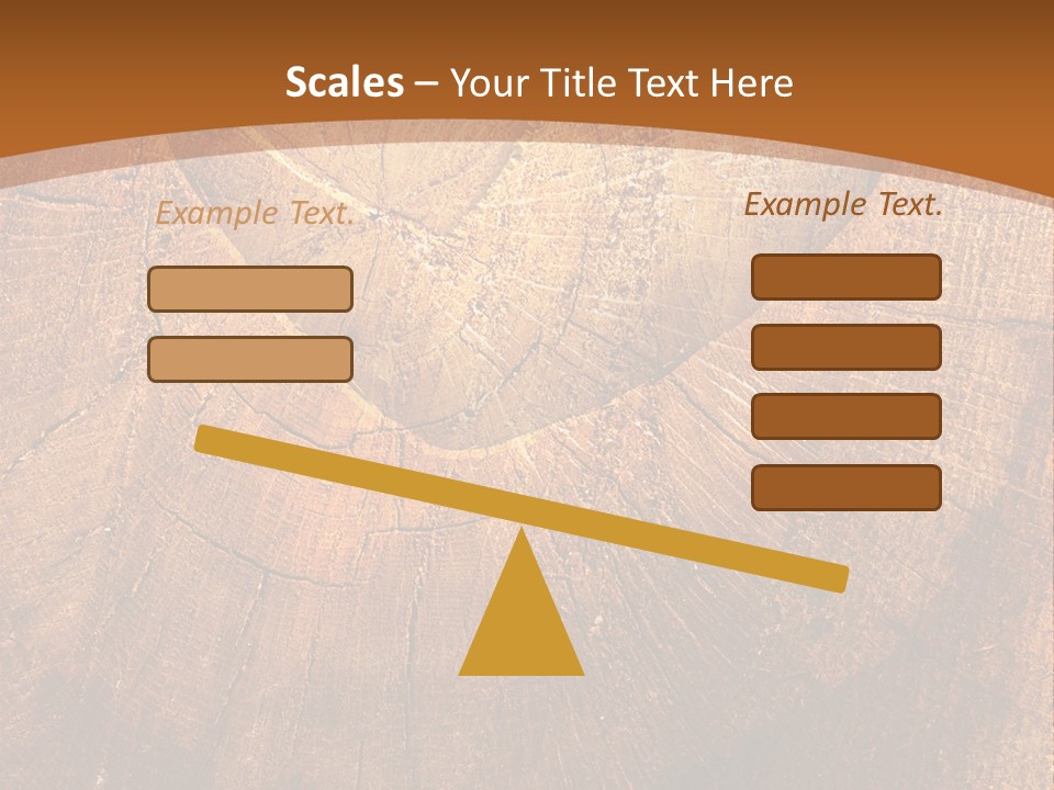 Wooden Shade Valentine PowerPoint Template